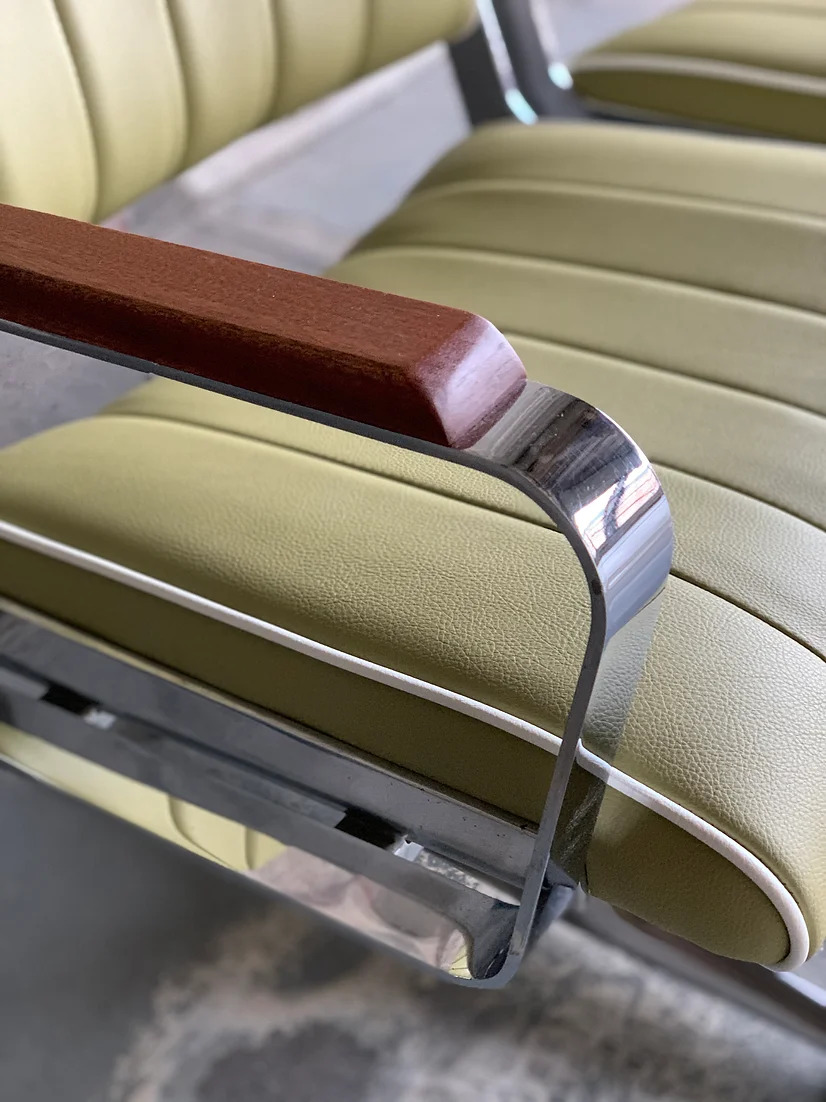 Bridgetown Avocado Cream 3 Seat Studio Couch