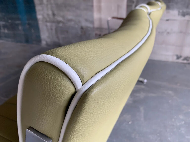 Bridgetown Avocado Cream 3 Seat Studio Couch