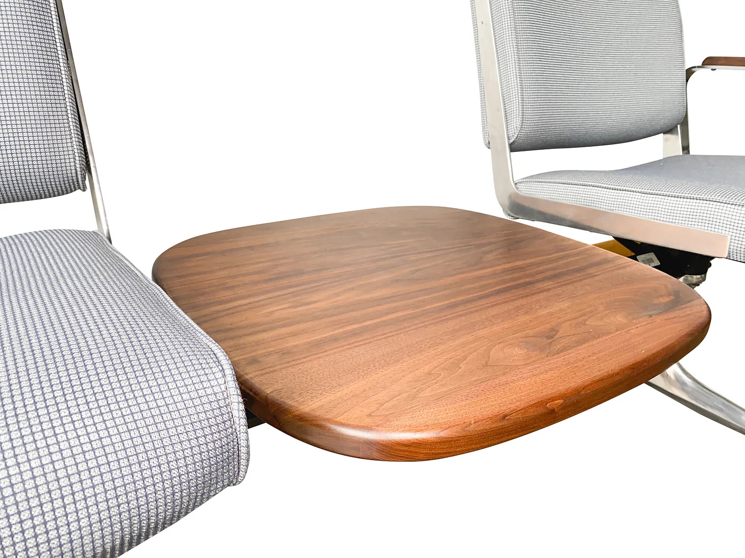 Bridgetown Knoll Commuter Studio Couch with Black Walnut Table