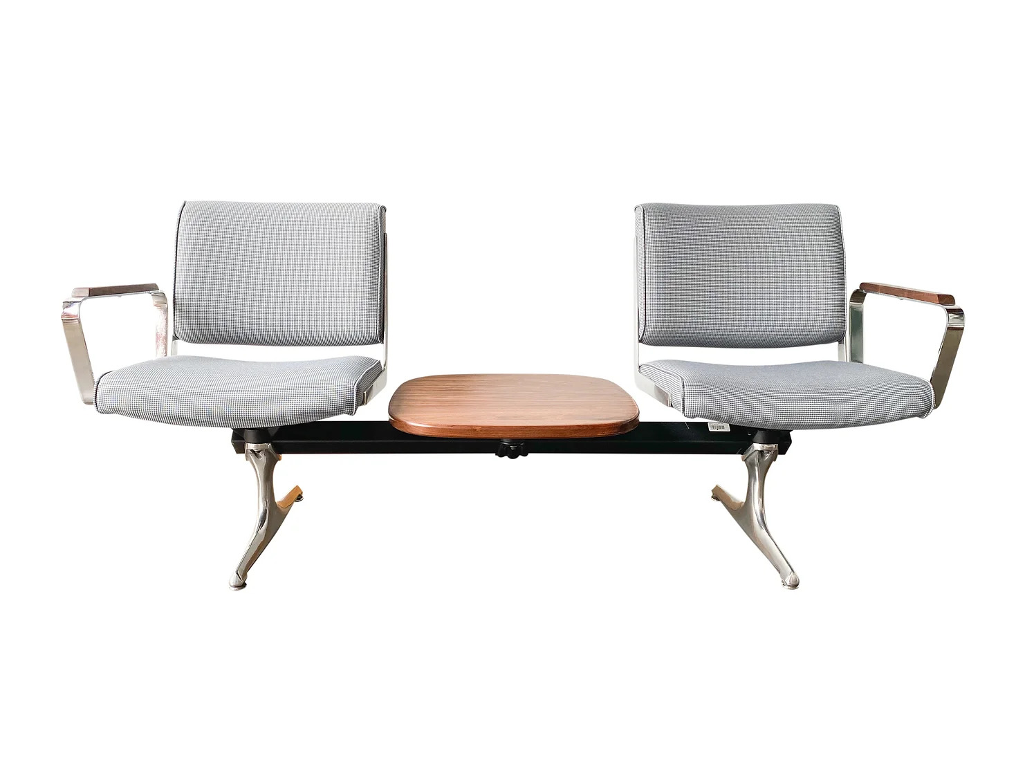 Bridgetown Knoll Commuter Studio Couch with Black Walnut Table