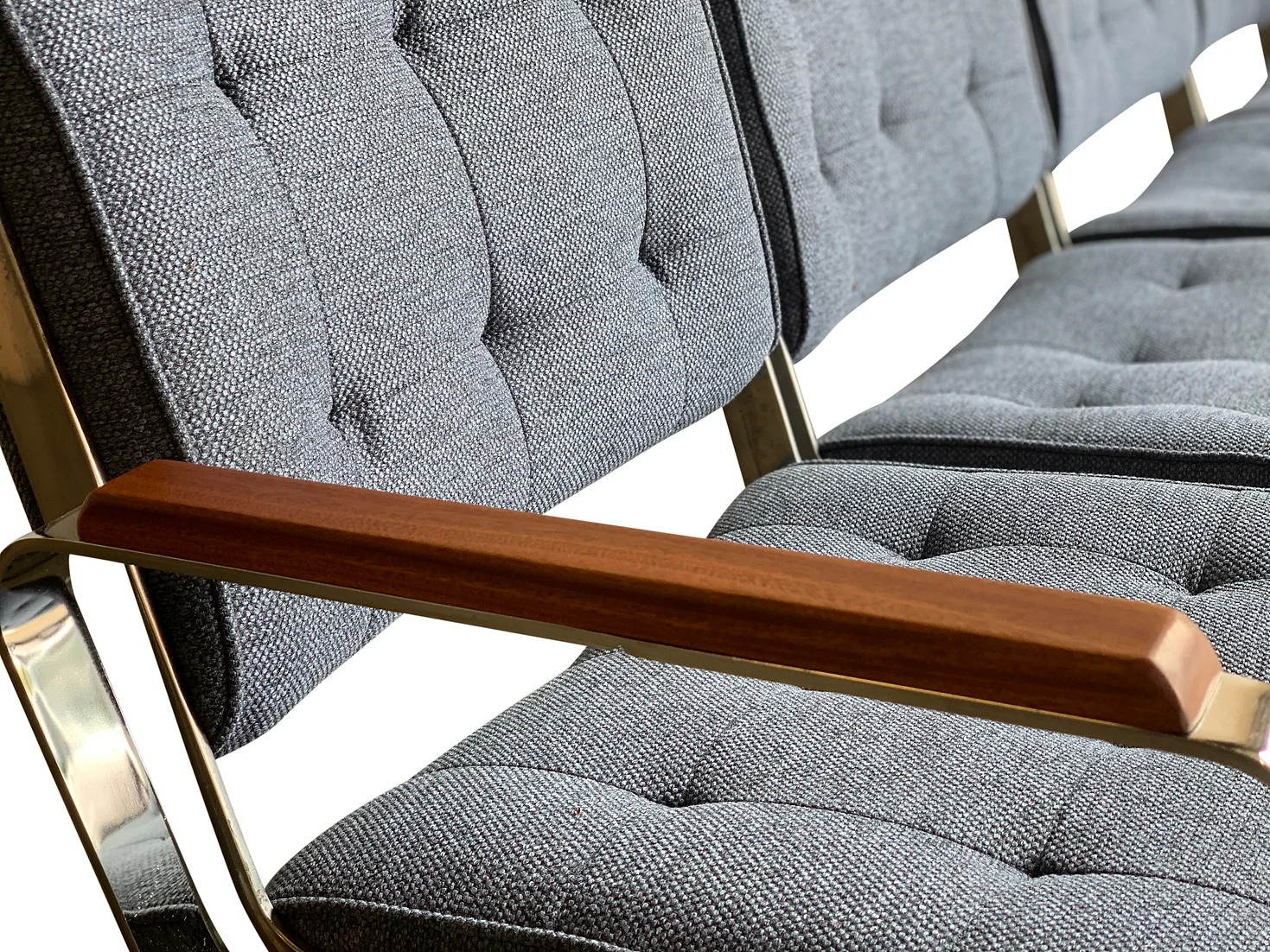 Bridgetown Studio Sofa - Luum Ocean Tweed