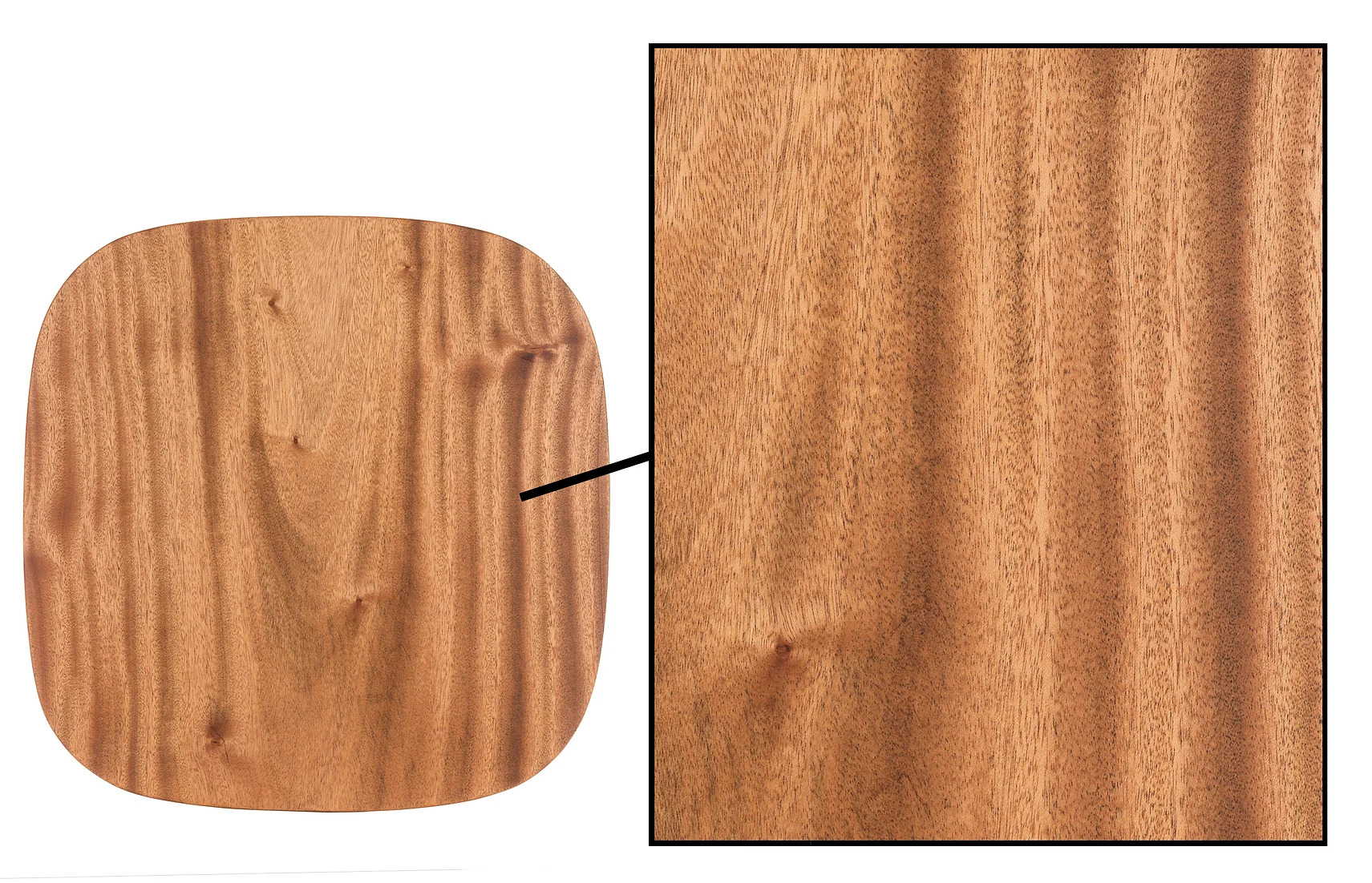 Burnside Black Leather Studio Sofa with Table