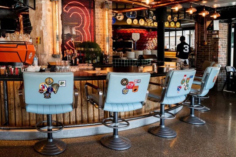 Commercial furniture projects Aux Trois Obus Paris France