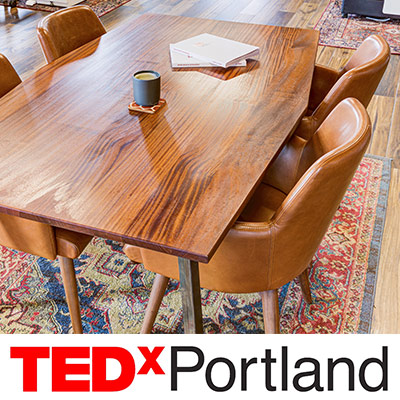Tedx Portland commercial furniture project